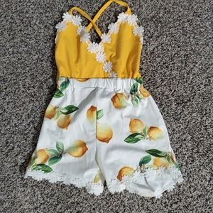 Bright toddler romper 3T
